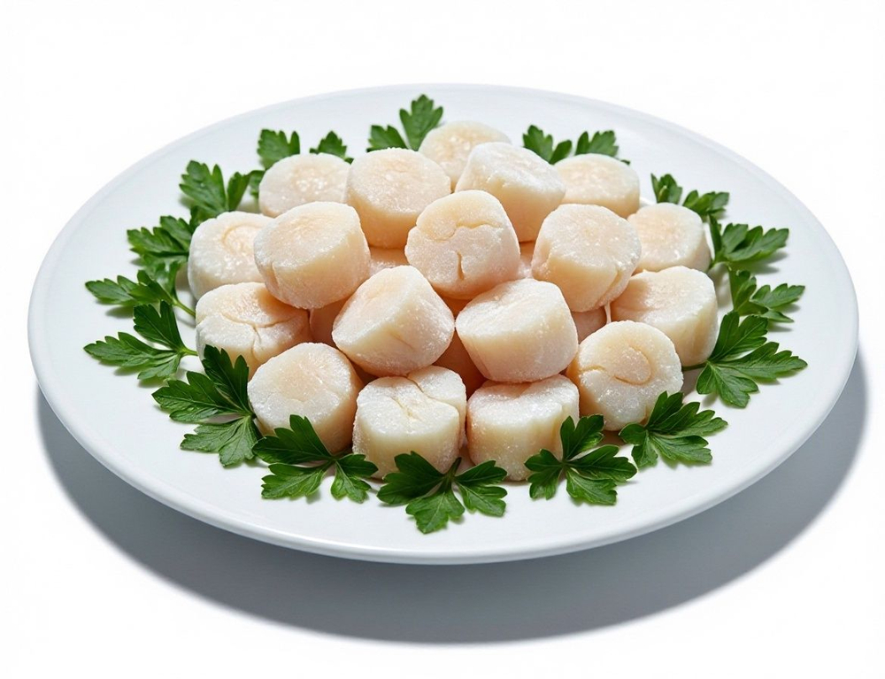 Гребешок морской замороженный 40/60 шт 1кг