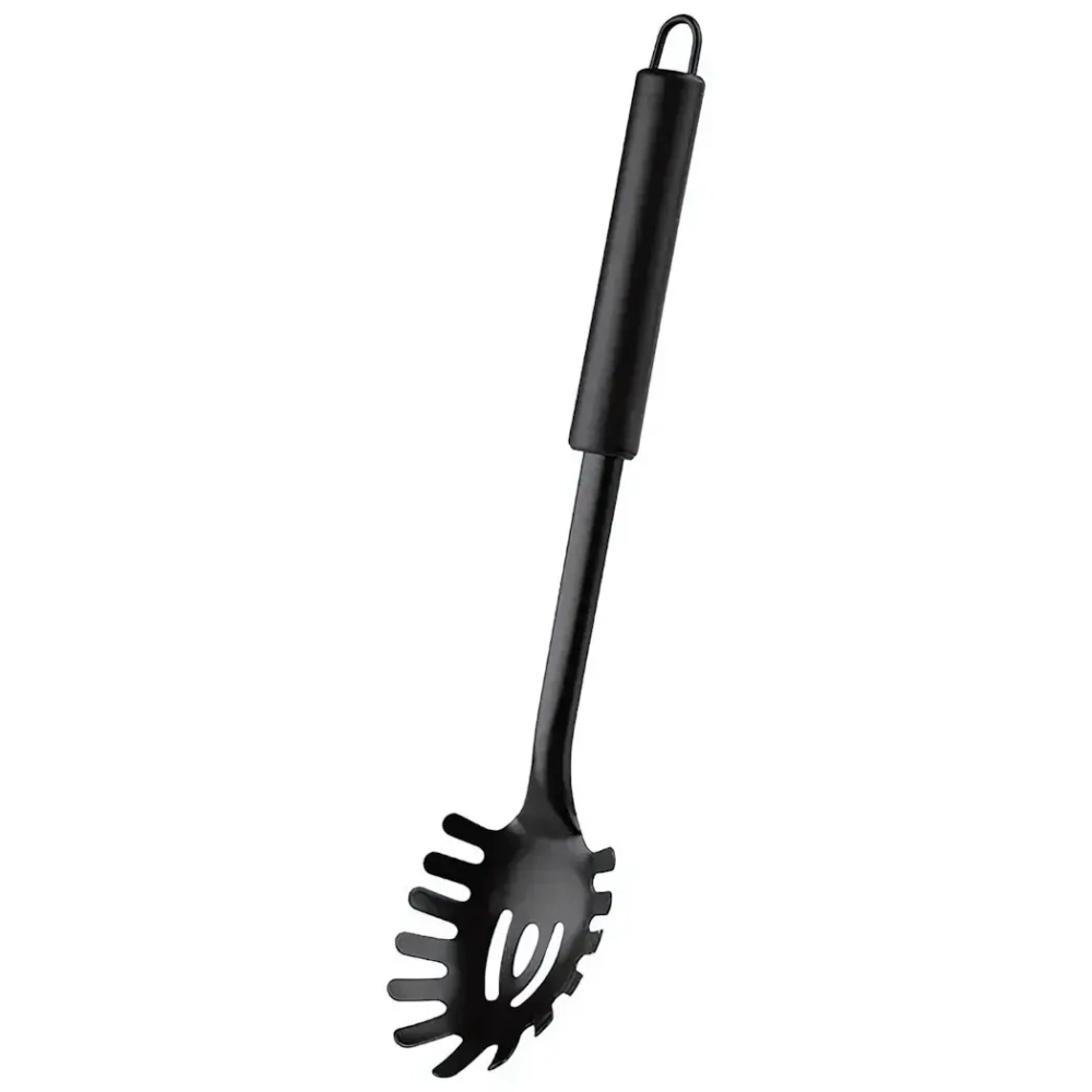 Ложка для спагетти CLASSICO NERO из нержавеющей стали, цвет - черный, non-stick