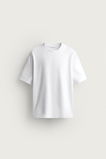ФУТБОЛКА RELAXED FIT INTERLOCK /04 — ZARA