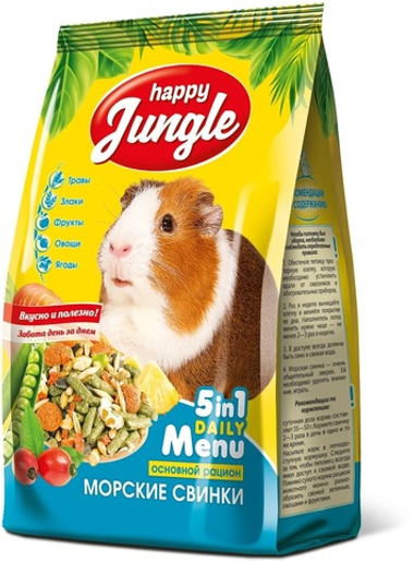 Happy Jungle корм для/мсвин 400 г