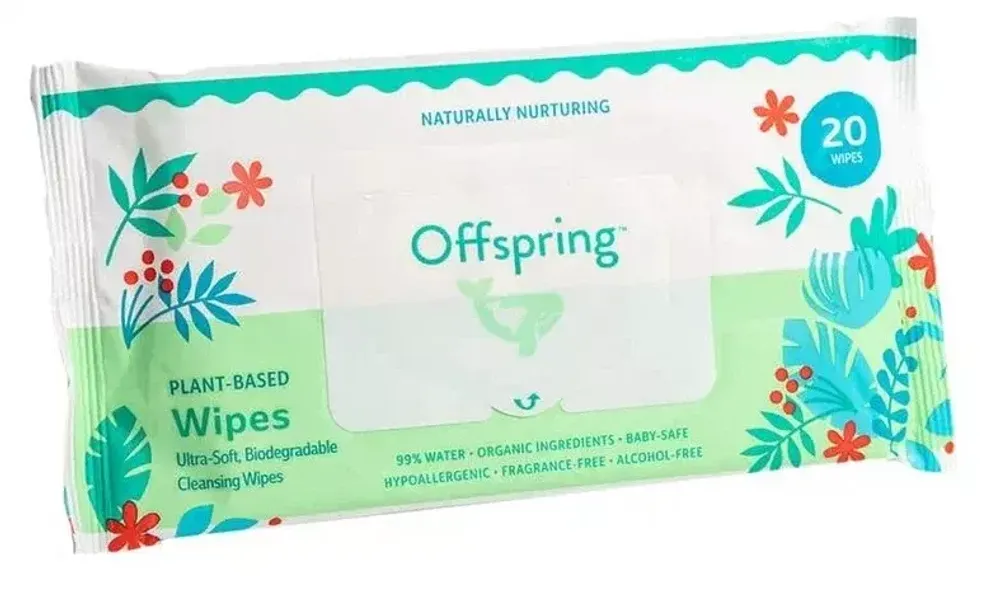 Offspring биоразлагаемые влажные салфетки 20 шт Offspring биоразлагаемые влажные салфетки 20 шт