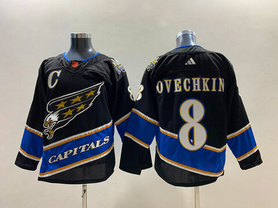 Хоккейная джерси NHL Александра Овечкина - ADIDAS REVERSE RETRO 2022