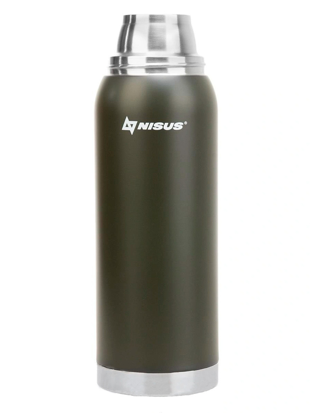 Термос Nisus 1000ML (2 крышки-кружки, чехол) (N-TM-039-KC)