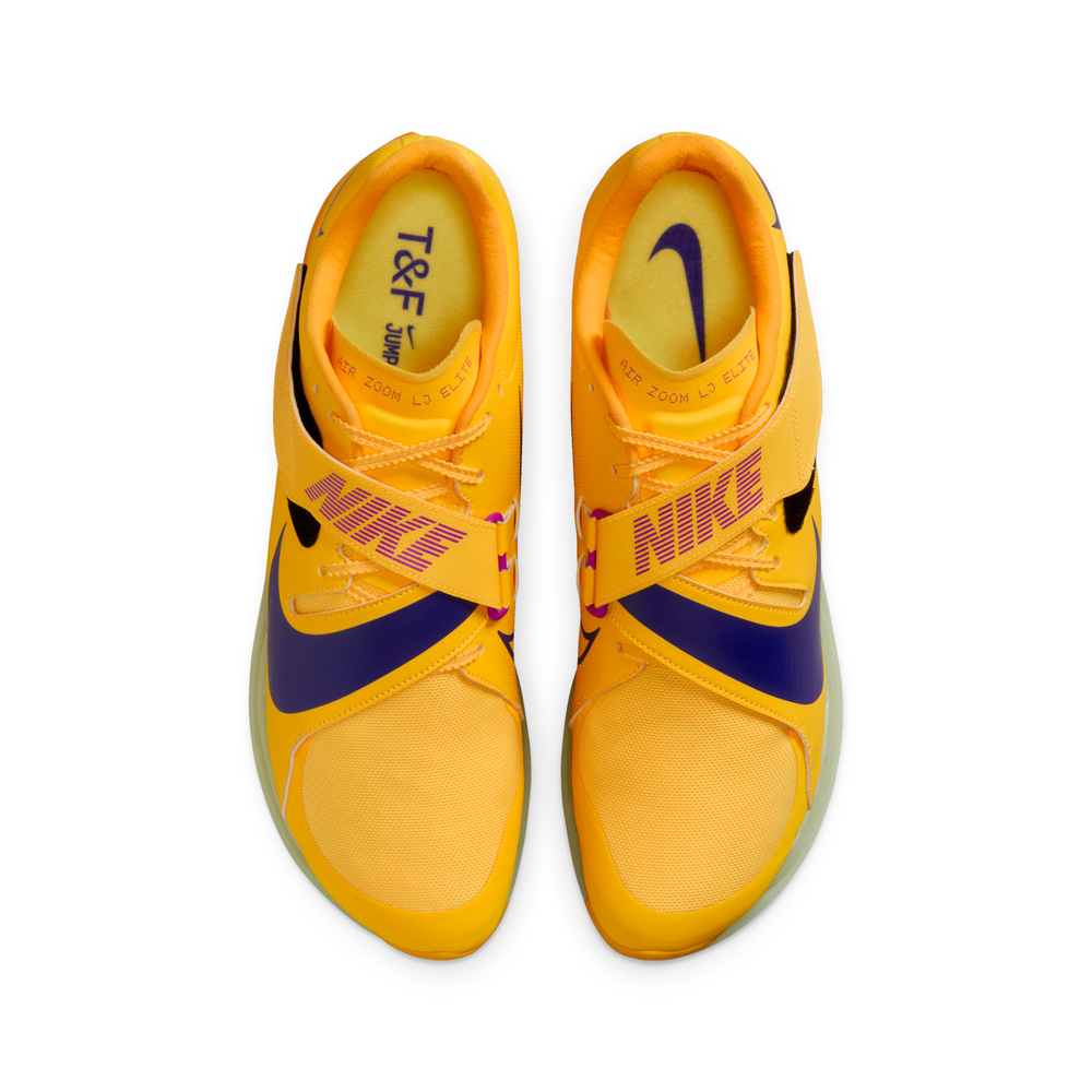 Nike Long Jump Yellow Running Shoes Unisex