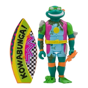 Фигурка Super7 - TMNT ReAction W3 - Sewer Surfer Michelangelo