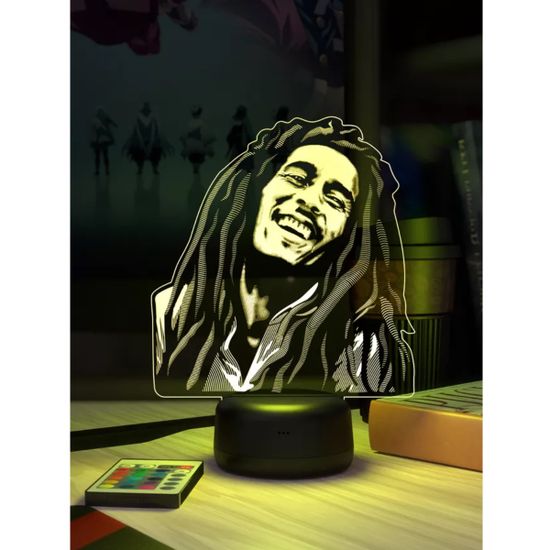 3D лампа Боб Марли