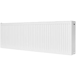 Радиатор панельный профильный ROMMER Compact тип 33 - 500x1400 мм (подкл.боковое, белый)