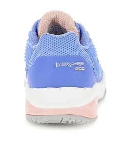 Детские теннисные кроссовки Lotto Mirage 200 II PRT ALR JR - serenity blue/all white/perfume rose