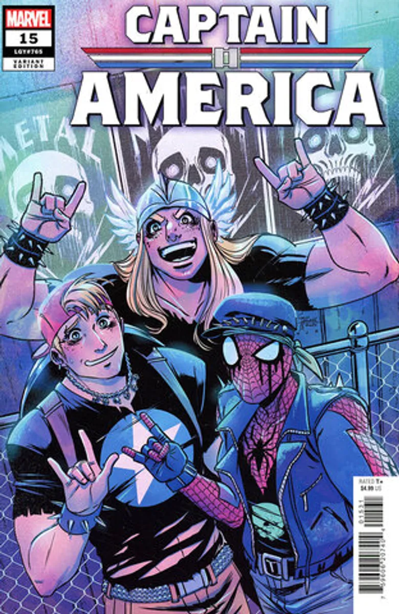 Captain America Vol 10 #15 (Cover D)