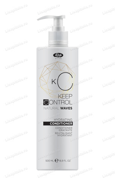 Питательный и увлажняющий кондиционер для хим завивки Lisap Keep Control Hydrating Conditioner