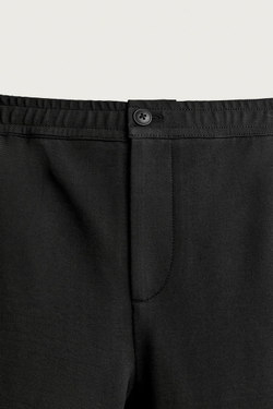 ZARA КОМФОРТНЫЕ БРЮКИ RELAXED FIT, ЧЕРНЫЙ