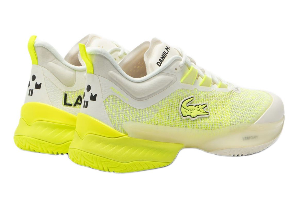 Теннисные кроссовки Lacoste Sport AG-LT23 Ultra — кремовый/жёлтый