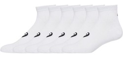 Теннисные носки Asics Multi-Sport Cushioned Quarter Sock 6P - белый