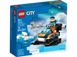 Конструктор LEGO City 60376 Снегоход «Исследователь Арктики»