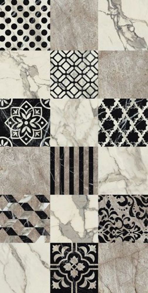 Керамогранит Empire Cementine Dark RET LAPP