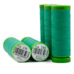 Нитки для тонких тканей Gutermann Extra Fine 150 (200 метров), 5 кат. | 235 изумрудный