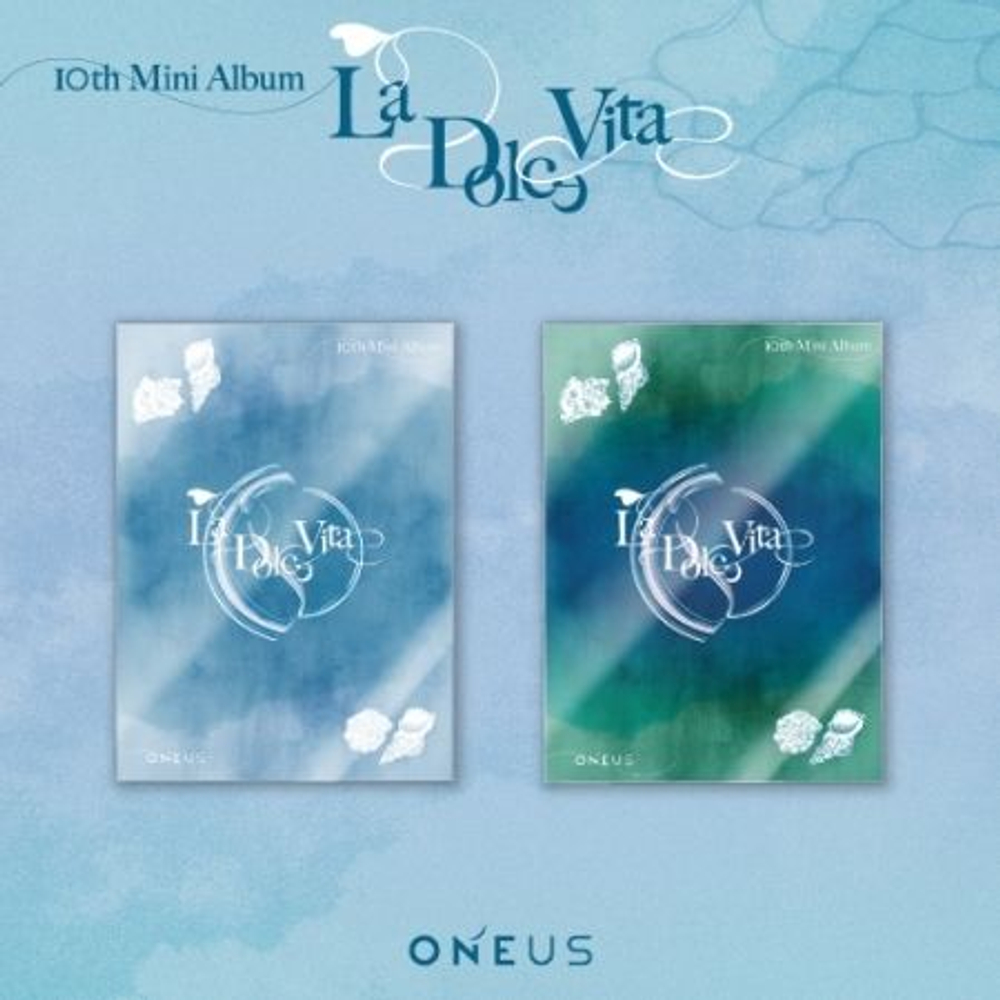 Альбом ONEUS - La Dolce Vita 10th Mini Album MAIN 2 Version SET
