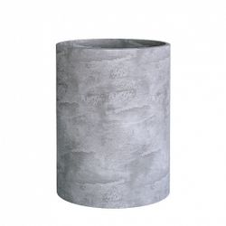 Кашпо CYLINDER CONCRETE GREY LIGHT D45 H80