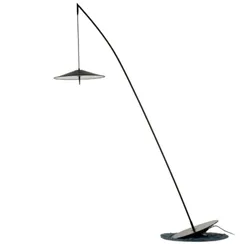 Торшер Rod 225 см, черный