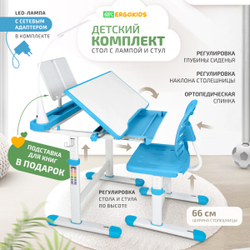 Детский стол и стул Ergokids Anty