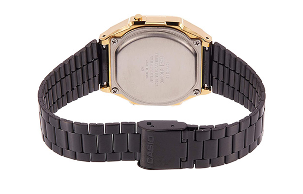 CASIO Men VINTAGE Series Black Watch A168WEGB-1B