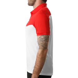 Мужское теннисное поло Diadora Court Polo Men - White, Red