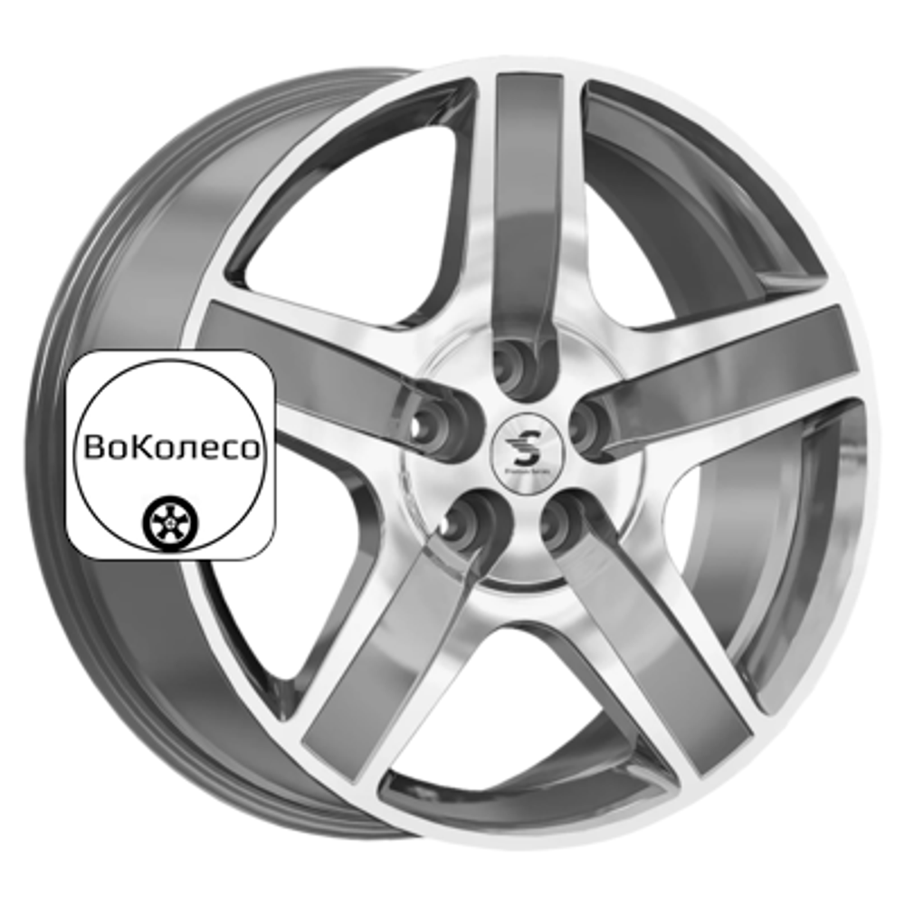 8,5x20/5x112 ET34 D66,6 КР008 (Audi Q5) Diamond Gloss Graphite Premium Series