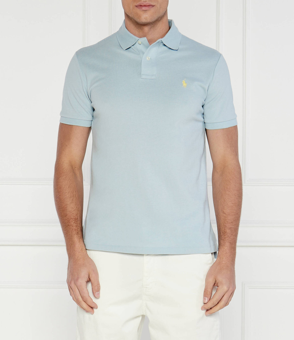 Поло POLO RALPH LAUREN - голубой(710680784)
