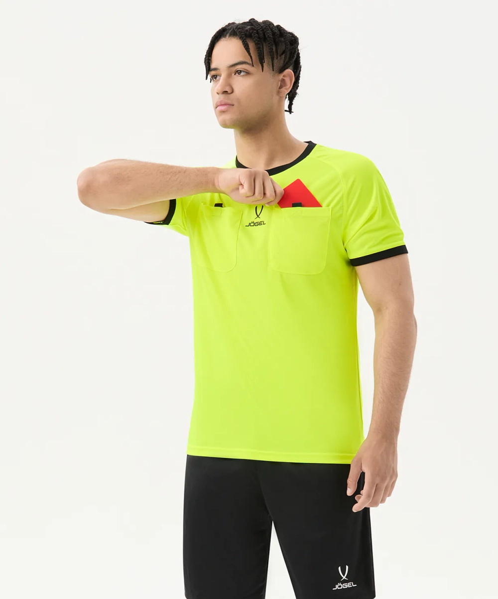Футболка судейская Referee tee, желтый