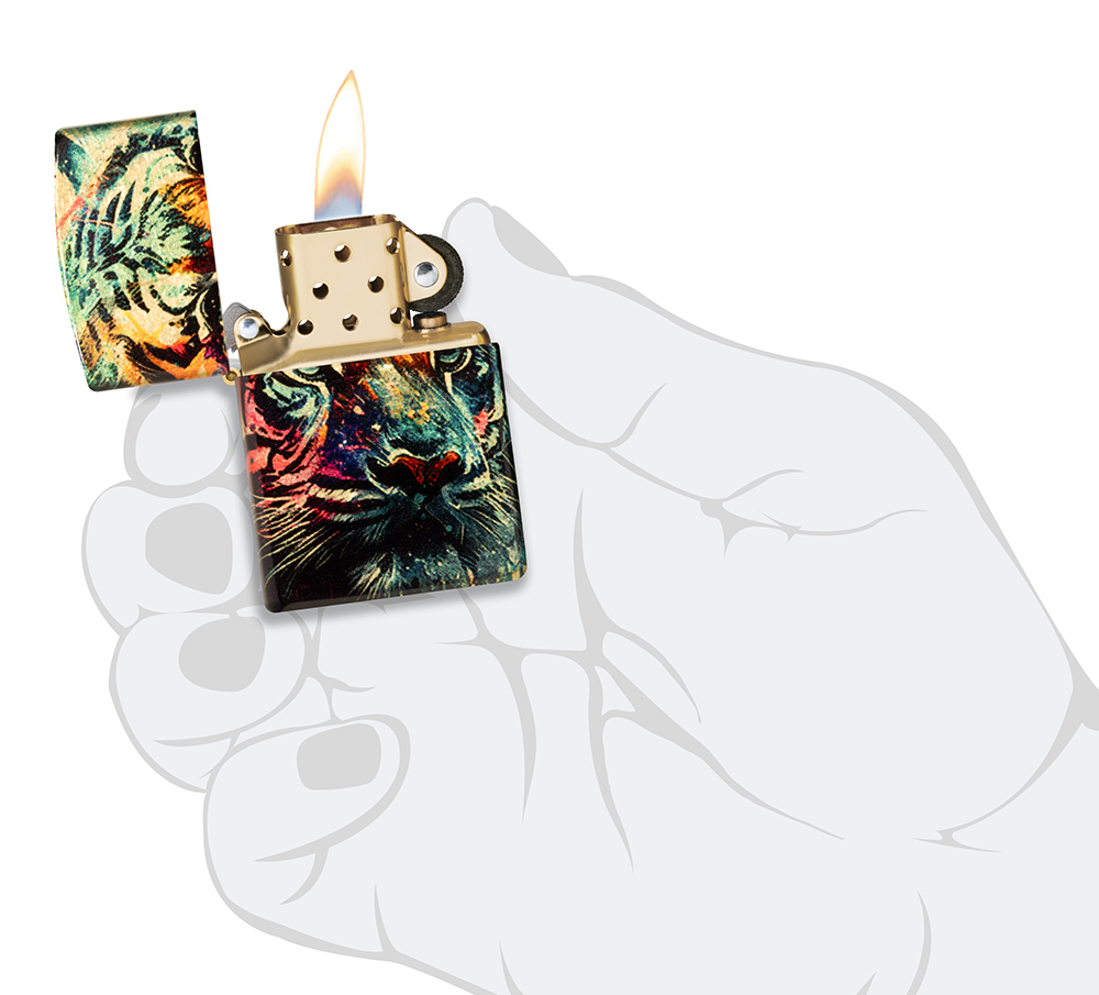 Зажигалка ZIPPO 46145 Painted Tiger