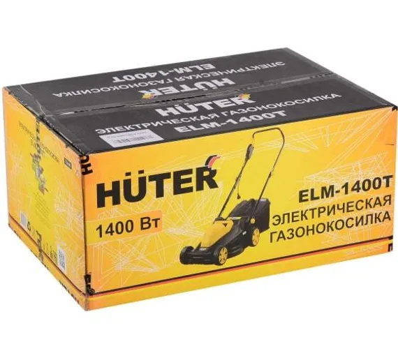 Газонокосилка электрическая "HUTER" ELM-1400T
