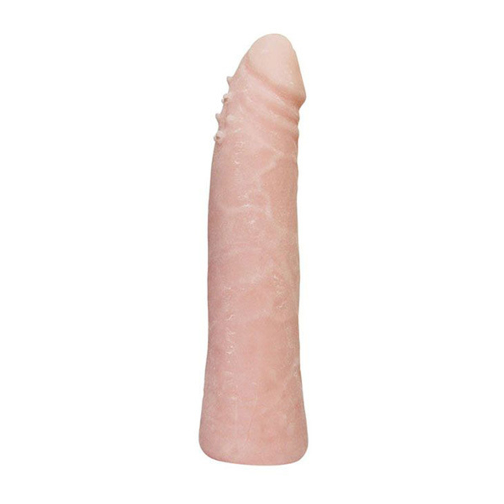 Телесный гнущийся фаллоимитатор 20см Bior Toys Erowoman-Eroman Realistic Cock EE-10042