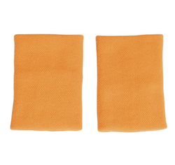 Теннисные напульсники Adidas Long Wristband 2P - orange/white