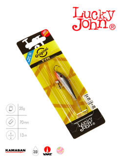 Балансир LUCKY JOHN Fin №5 (+тройник), цвет 13H, арт. 71513-13H