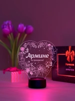 Ночник «Армине - ты прекрасна»