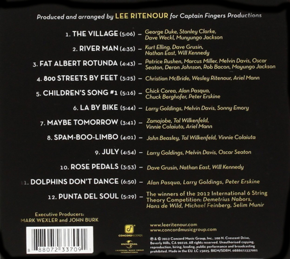 Lee Ritenour / Rhythm Sessions (CD)
