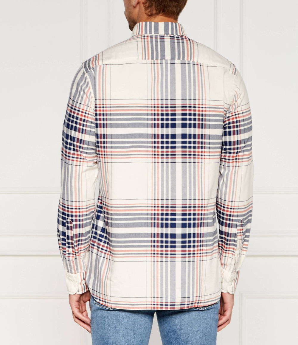 Рубашка OXFORD CHECK Tommy Hilfiger - бежевый(MW0MW35773)