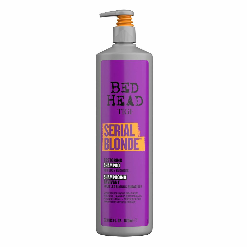 Восстанавливающий шампунь для блондинок TIGI Bed Head Serial Blonde Restoring Shampoo 970 мл