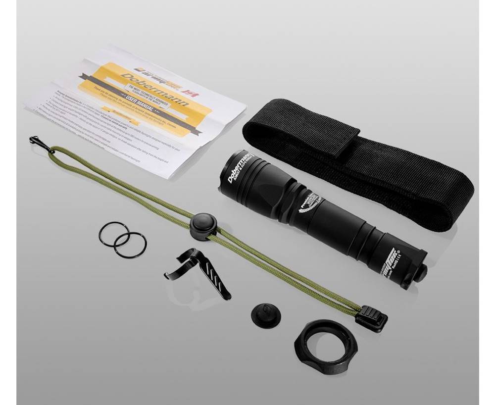 Фонарь тактический Armytek Dobermann XP-L HI 1050 лм холодный свет