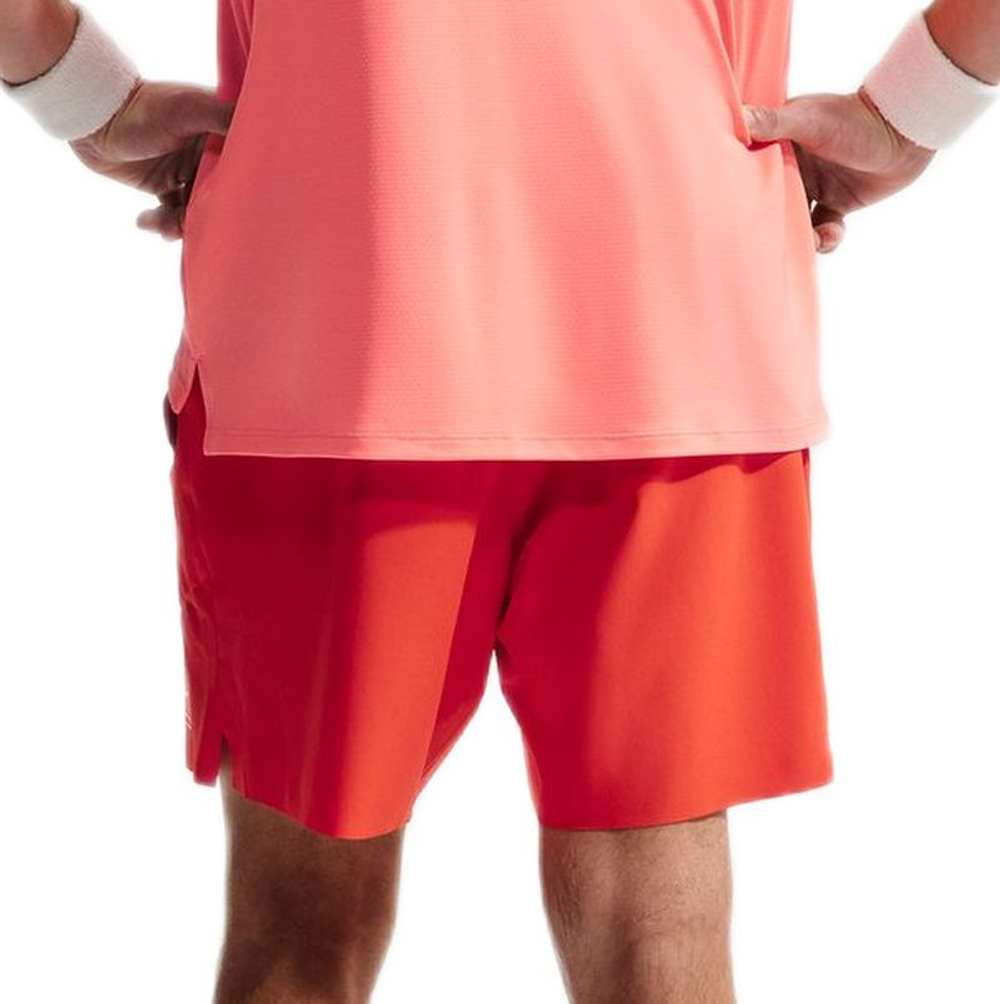 Мужские теннисные шорты Nike Court Advantage Dri-Fit 6in Tennis - picante red/atomic pink