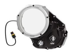 CCDVL06 DBK EVO LED CLEAR CLUTCH COVER (MTS 1260, DVL 1260, XDVL)