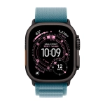 Умные часы Apple Watch Ultra 3 (2025) GPS + Cellular, 49mm, Black Titanium Case with Light Blue Alpine Loop, M