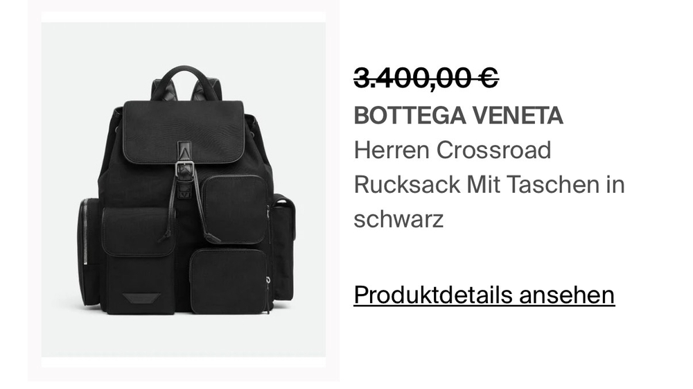 Рюкзак Bottega Veneta