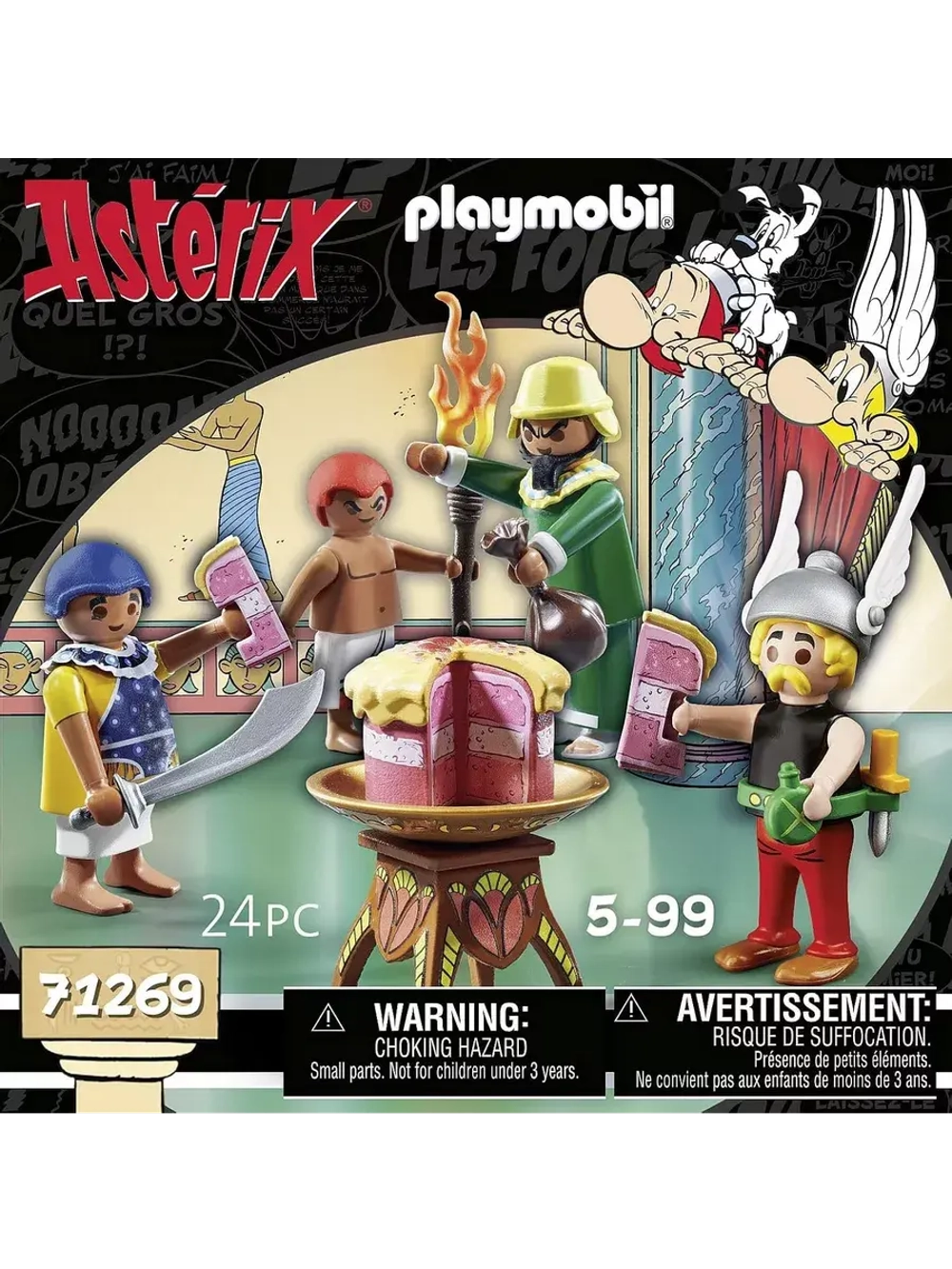 Набор Астерикс Отравленный торт Амонбофиса Playmobil