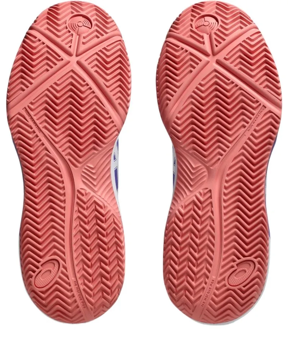 Женские кросовки для Padel Asics Gel-Dedicate 8 Padel - amethyst/white