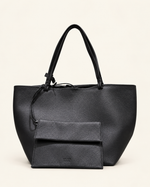 Женская сумка-тоут The Row Park Tote — чёрная, 47 см