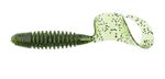 Твистеры съедобные LJ Pro Series Crusher Grub 4.5 in (114 мм), цвет PA01, 4 шт