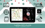 Магнитола для KIA Optima 2013-2015 (рамка-накладка) - Vaycar VA27-0345 на Android 13, Быстрая, 4G SIM-слот