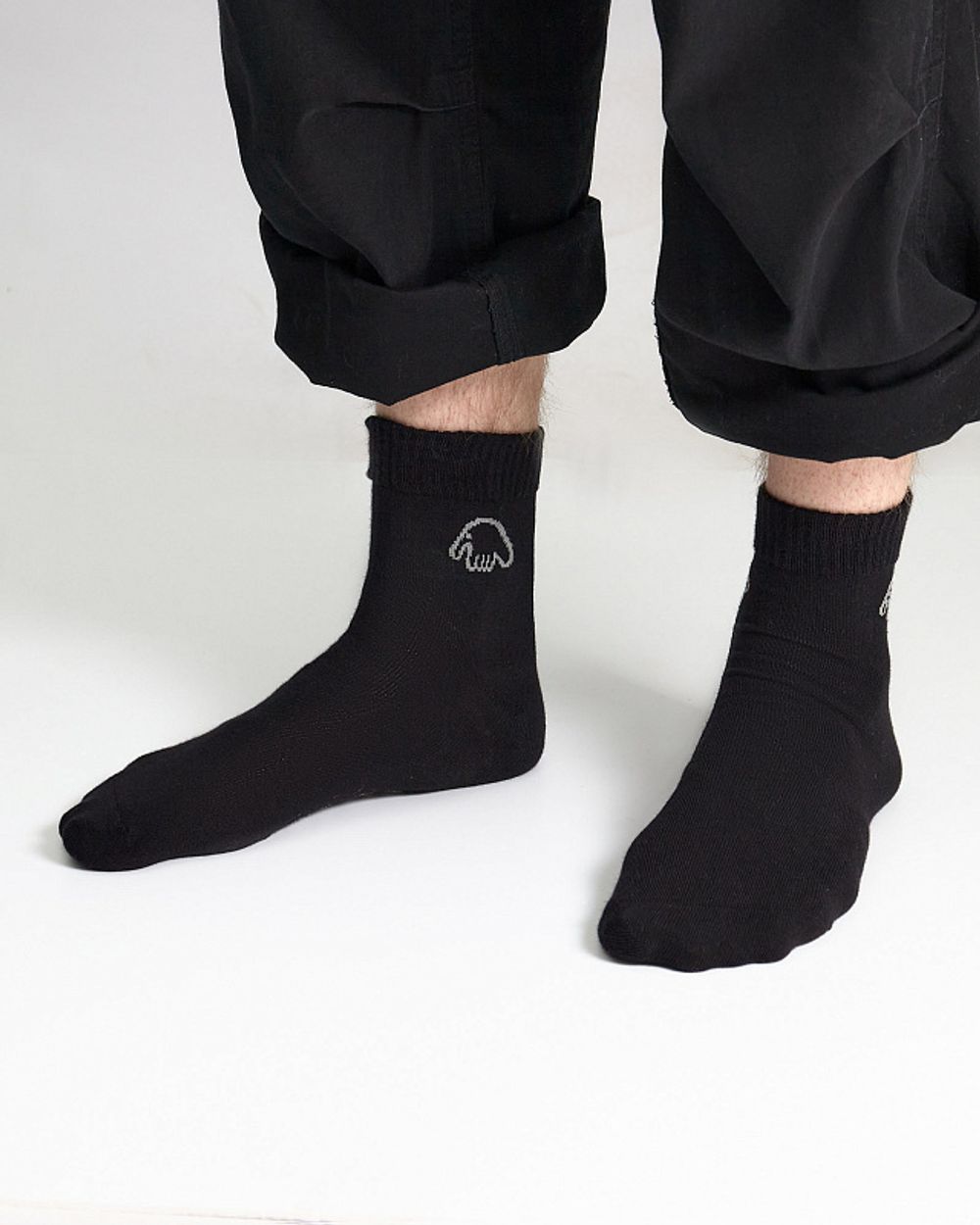 Носки ANTEATER LOW_Socks-Black-Logo