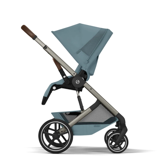 Детская коляска Cybex Balios S Lux TPE 2 в 1 Stormy Blue